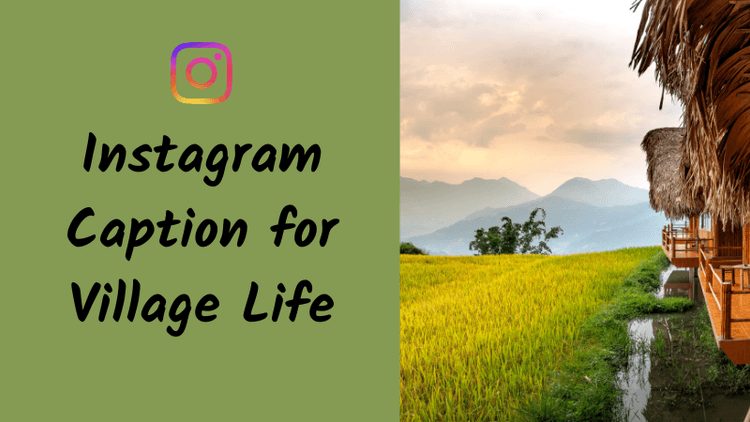 Instagram Caption for Village Life Ideas That Feel Calm, Simple, and Aesthetic