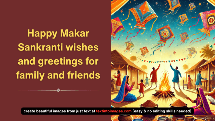 Happy Makar Sankranti Wishes, Greetings, Quotes, and Captions