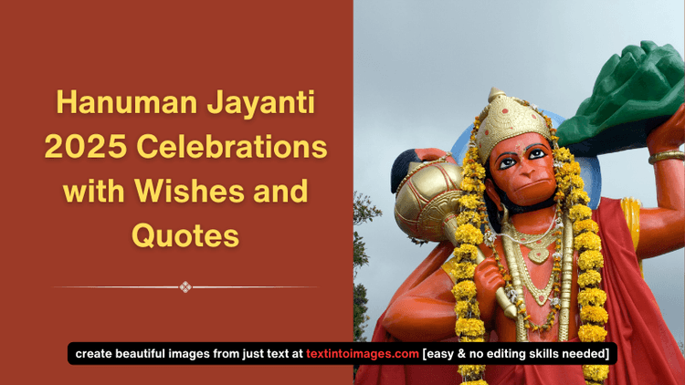 Hanuman Jayanti 2025: Greetings, Wishes, Quotes, and Captions for Strength and Devotion